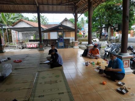 Tim Monitoring Gertak PSN Kapanewon Imogiri di Dusun Jati Sriharjo