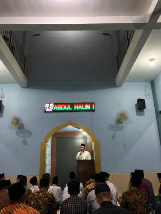 Pemerintah Kabupaten Bantul melakukan Safari Ramadhan di Masjid Nurul Huda Gaten